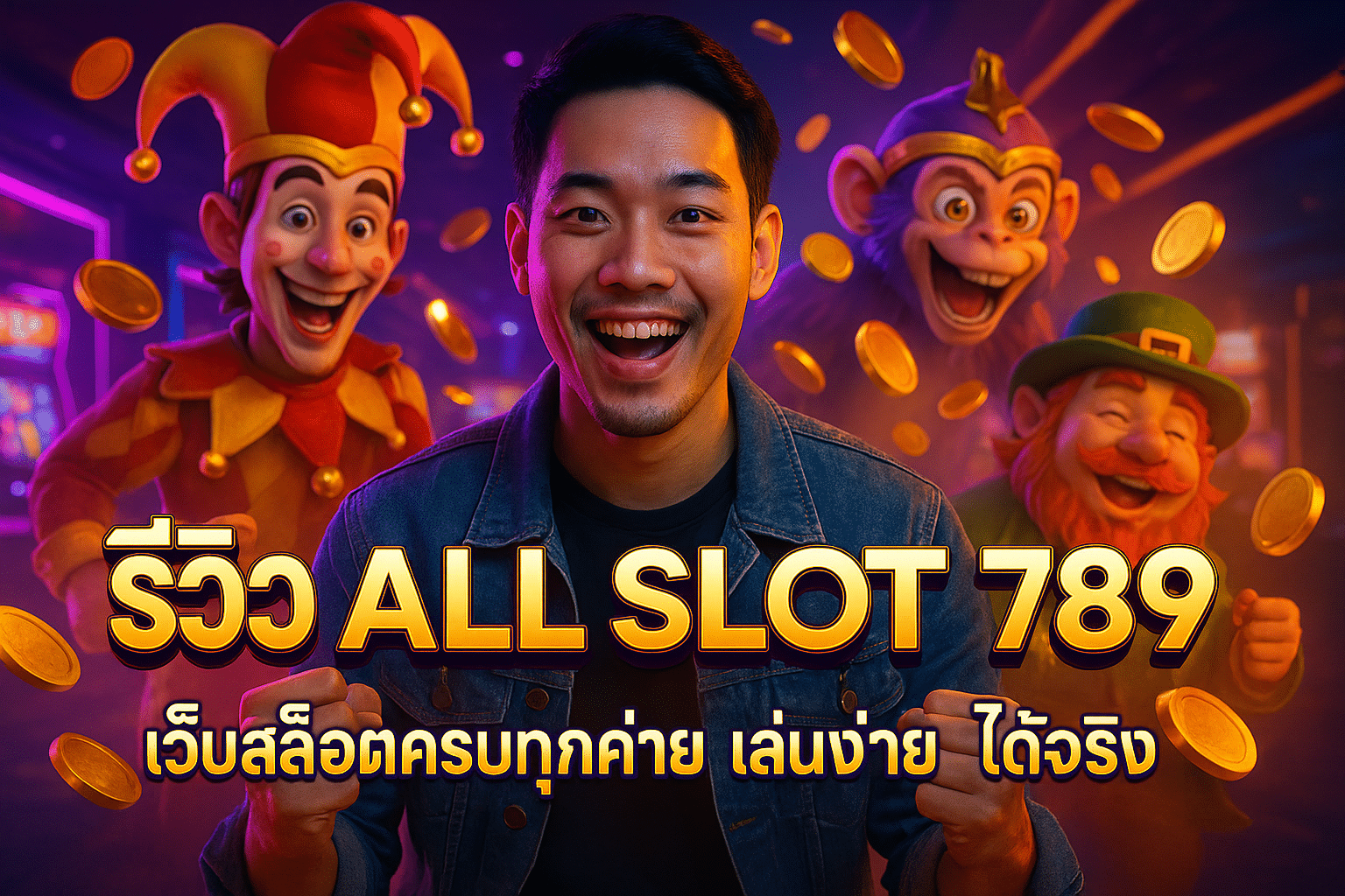 รีวิว ALL SLOT 789 เว็บสล็อตครบทุกค่าย เล่นง่าย ได้จริง