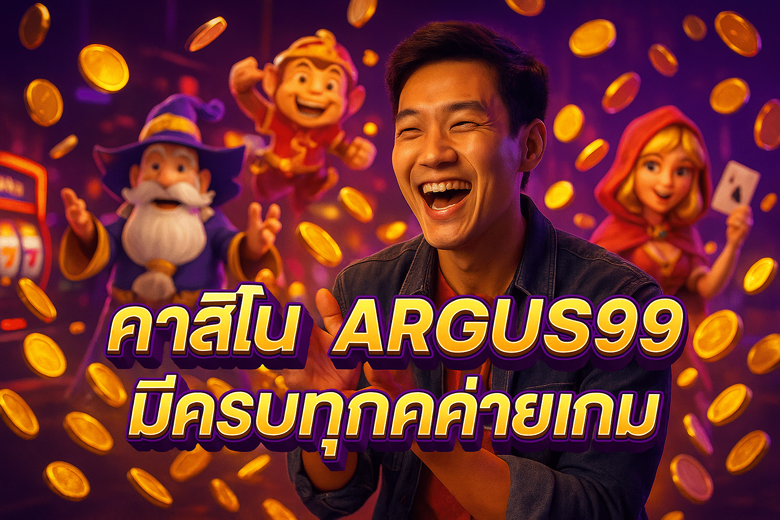 คาสิโน ARGUS99 มีครบทุกค่ายเกม